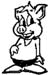 piggy decal