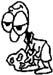 slow alien graphic