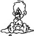 wet boy graphic