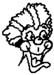 crazy clown decal