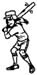 softball girl decal
