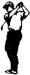 golf swing sticker