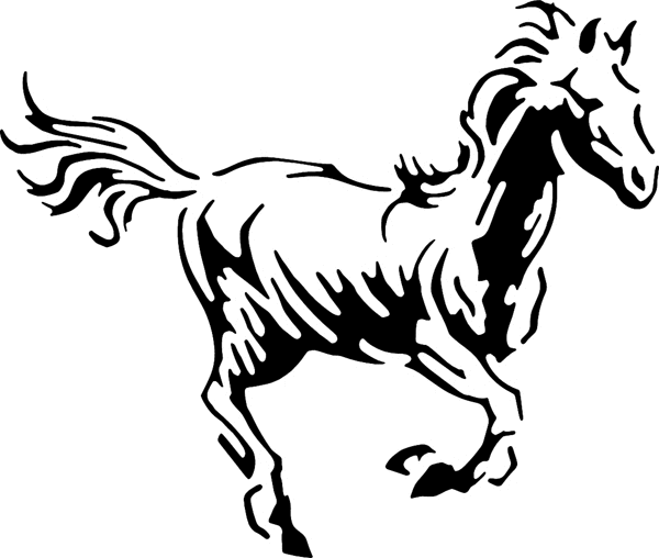 mustang horse logo. The Mustang Horse