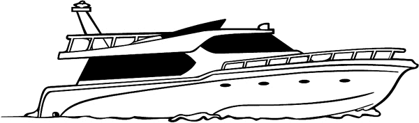 luxury yacht clipart - photo #38
