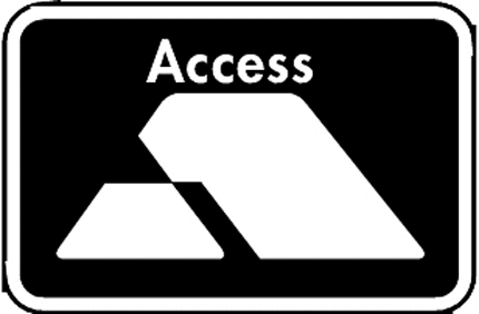 ACCESS CARD Graphic Logo Decal
