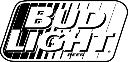 BUD LIGHT 3 Graphic Logo Decal