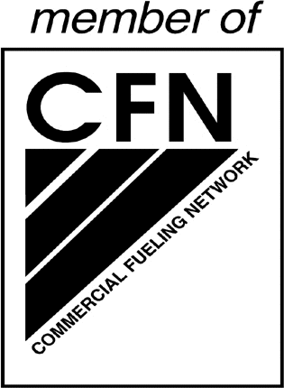 COMMERCIAL FUELING NETWORK Graphic Logo Decal