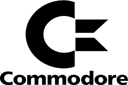 COMMODORE 1 Graphic Logo Decal