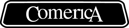 Comerica Graphic Logo Decal