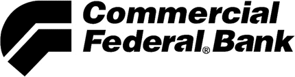 Commercial Federal Bank Graphic Logo Decal