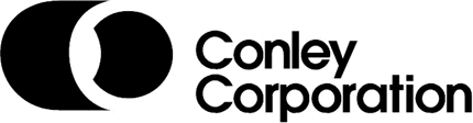 Conley Corp. Graphic Logo Decal