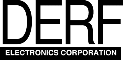 DERF ELECTRONICS Graphic Logo Decal