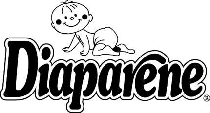DIAPARENE Graphic Logo Decal