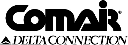 Delta Connection Comair Graphic Logo Decal