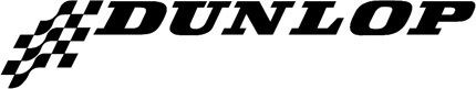 Dunlop Tires2 Graphic Logo Decal