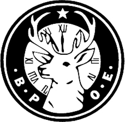 ELKS CLUB Graphic Logo Decal