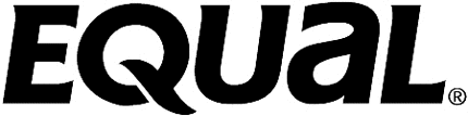 EQUAL SWEETNER Graphic Logo Decal