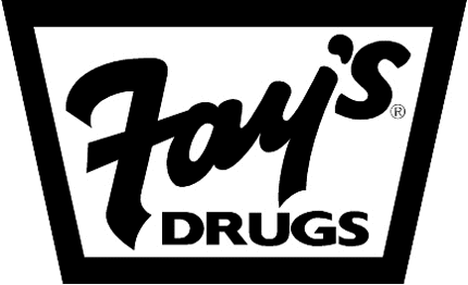 FAYS DRUG Graphic Logo Decal