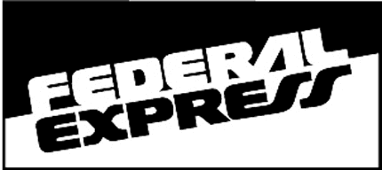 FEDERAL EXPRESS Graphic Logo Decal