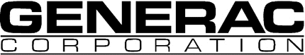 GENERAC Graphic Logo Decal