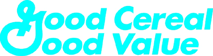 GOOD CEREAL GOOD VALUE Graphic Logo Decal