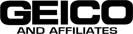Geico and Affiliates Graphic Logo Decal