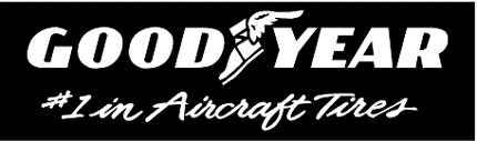 Goodyear 5 Graphic Logo Decal
