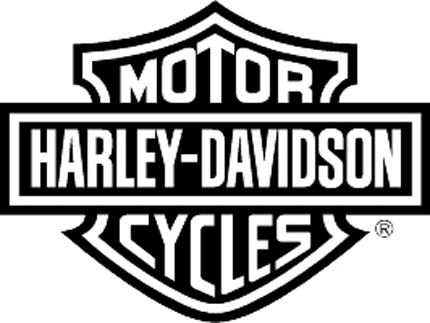 HARLEY DAVIDSON 2 Graphic Logo Decal