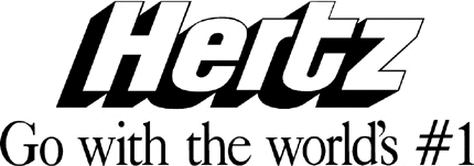 HERTZ 2 Graphic Logo Decal