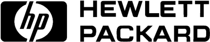 HEWLETT PACKARD 1 Graphic Logo Decal