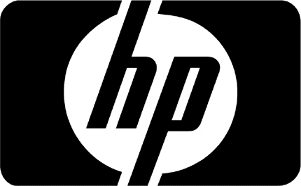 HEWLETT PACKARD 2 Graphic Logo Decal