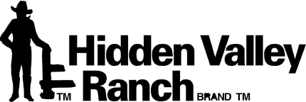 HIDDEN VALLEY RANCH Graphic Logo Decal