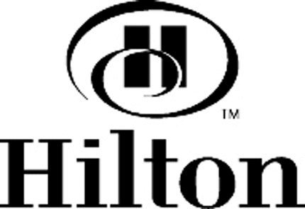 HILTON HOTELS 1 Graphic Logo Decal