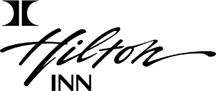 HILTON INN Graphic Logo Decal