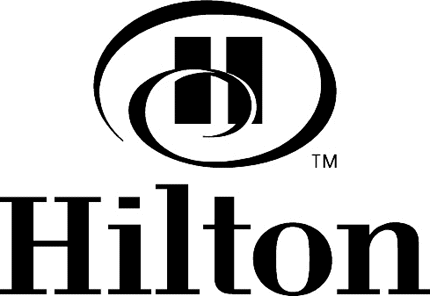 HILTON Graphic Logo Decal