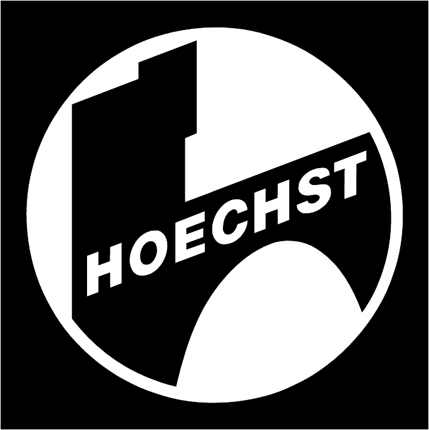HOECHST 1 Graphic Logo Decal