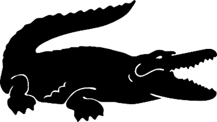LACOSTE Graphic Logo Decal