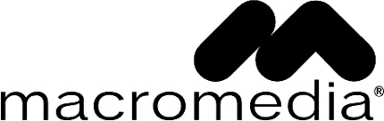 MACROMEDIA 2 Graphic Logo Decal