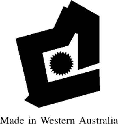 MADE IN WEST AUSTRALIA Graphic Logo Decal