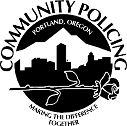 ORGON COMMUNITY POLICING Graphic Logo Decal