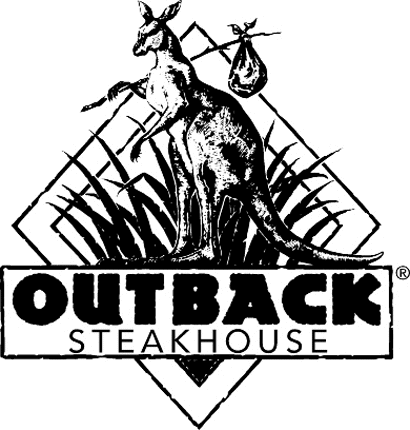 OUTBACK STAKEHOUSE Graphic Logo Decal
