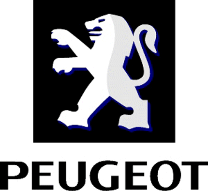 PEUGEOT AUTOMOBILES 2 Graphic Logo Decal
