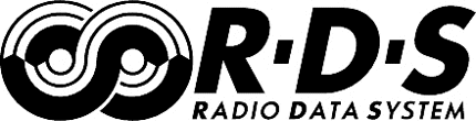 RDS RADIO DATA SYSTEM Graphic Logo Decal