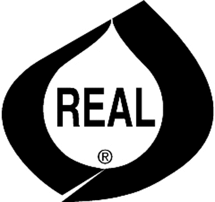 REAL DAIRY Graphic Logo Decal