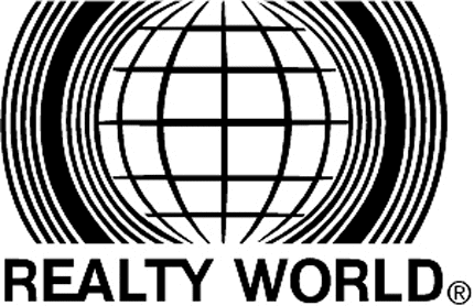 REALTY WORLD Graphic Logo Decal