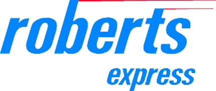 ROBERTS EXPRESS Graphic Logo Decal