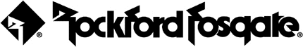 ROCKFORD FOSGATE 1 Graphic Logo Decal