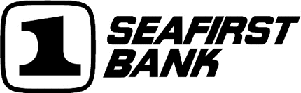 SEAFIRST BANK Graphic Logo Decal