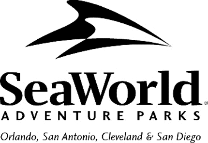 SEAWORLD ADV PARKS 2 Graphic Logo Decal