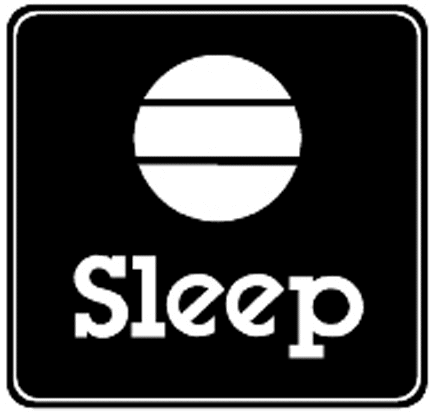 SLEEP INNS Graphic Logo Decal